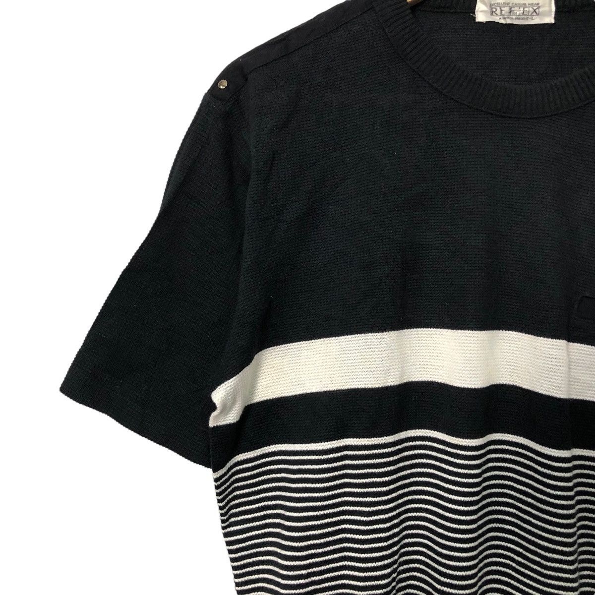 Aran Isles Knitwear Vintage Refex Crewneck Striped Knitwear Size US M / EU 48-50 / 2 - 3 Thumbnail