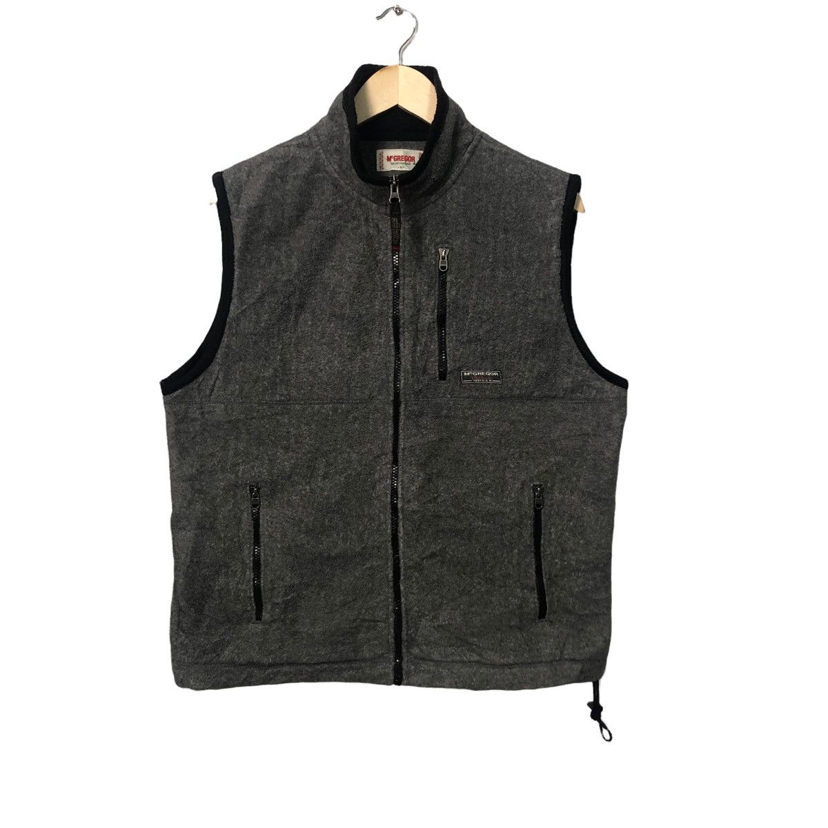 McGregor Vintage Mc Gregor Zipper Ups Fleece Vest Size US L / EU 52-54 / 3 - 1 Thumbnail