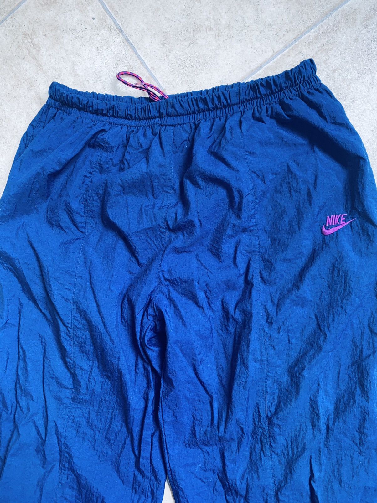 Nike 90s Track Pants International Jordan Challenge Court Size US 35 - 2 Thumbnail