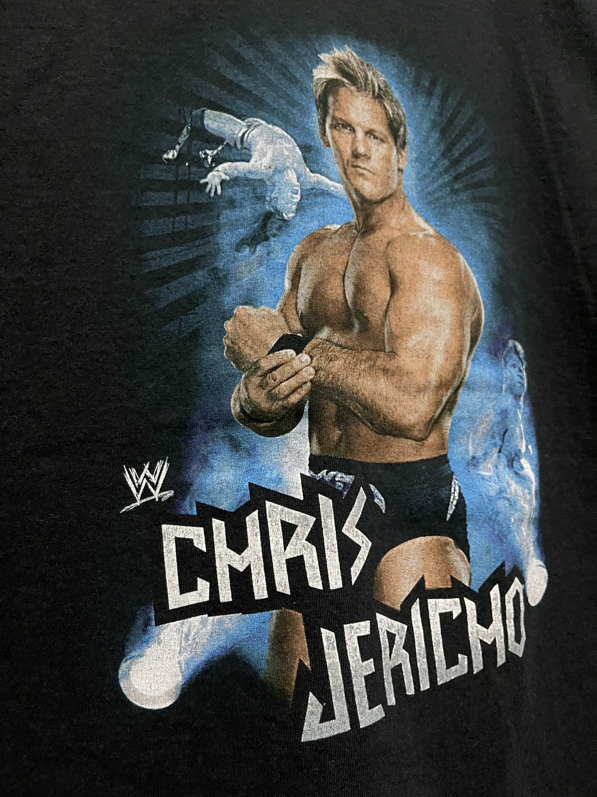 Vintage × WWE × WWF Chris Jericho WWF Professional Wrestler T-shirt Size US L / EU 52-54 / 3 - 3 Thumbnail