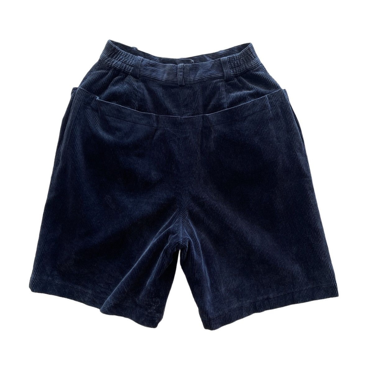 Christian Dior Monsieur Christian Dior Corduroy High Waist Short Pant Size 24" / US 00 / IT 34 - 2 Thumbnail