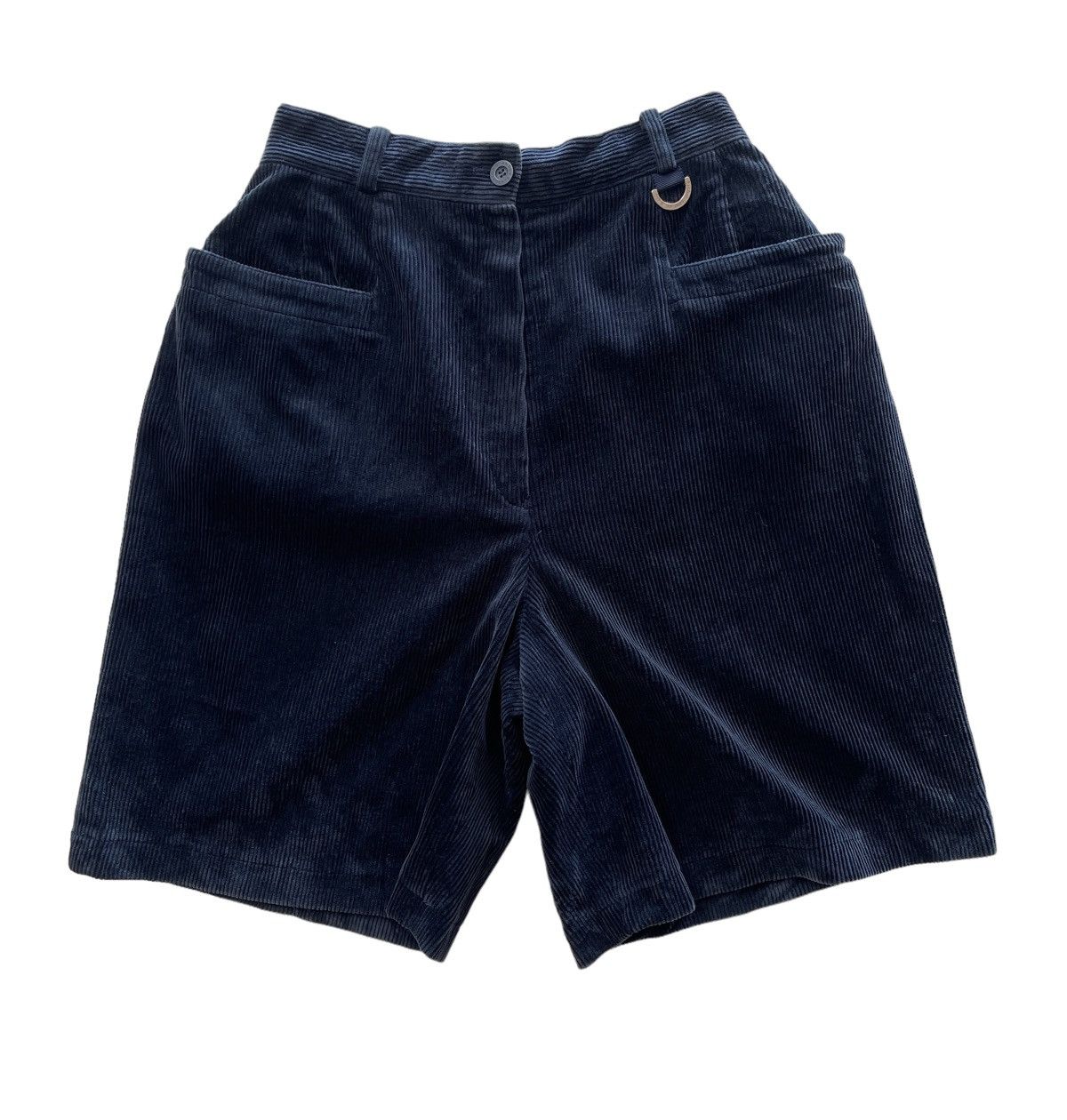 Christian Dior Monsieur Christian Dior Corduroy High Waist Short Pant Size 24" / US 00 / IT 34 - 3 Thumbnail