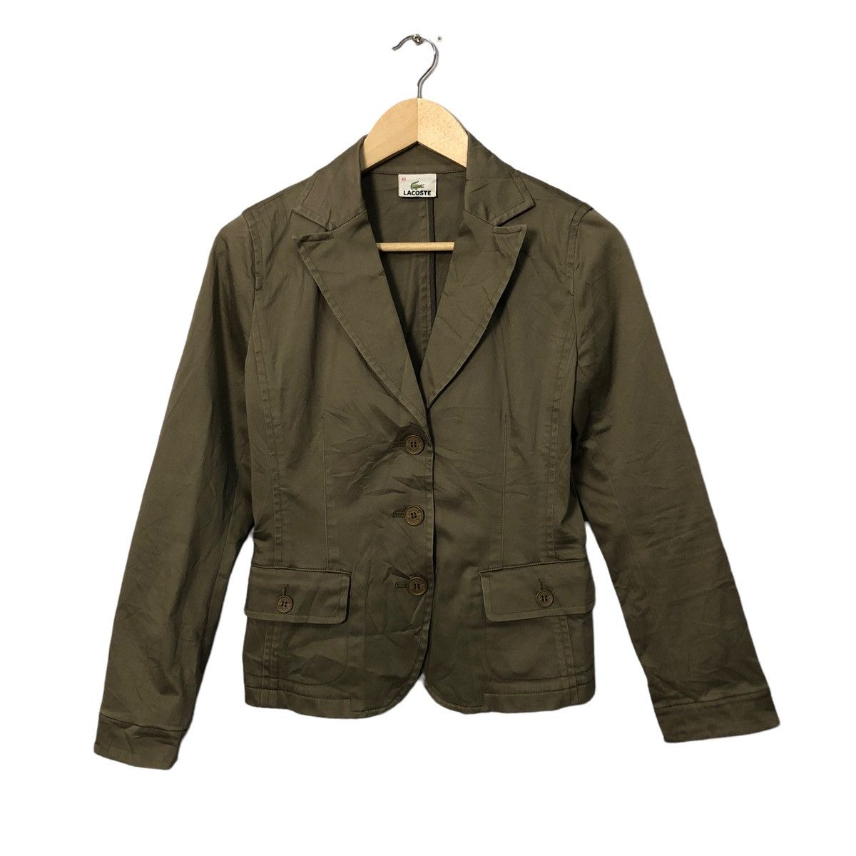 Lacoste Vintage Lacoste Button Ups Blazer Coat Jacket Size XS / US 0-2 / IT 36-38 - 1 Thumbnail