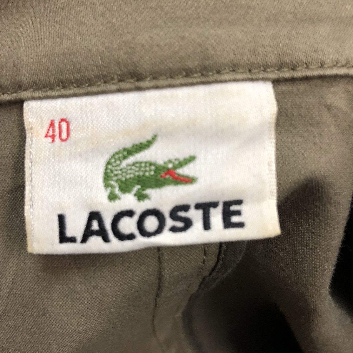 Lacoste Vintage Lacoste Button Ups Blazer Coat Jacket Size XS / US 0-2 / IT 36-38 - 9 Thumbnail