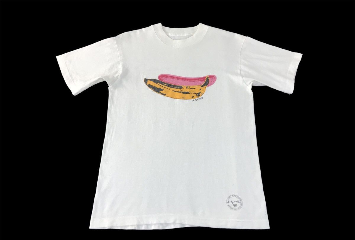 Andy Warhol × Designer × Vintage Vintage 90s Andy Warhol Velvet Underground K1035j Size US S / EU 44-46 / 1 - 1 Thumbnail