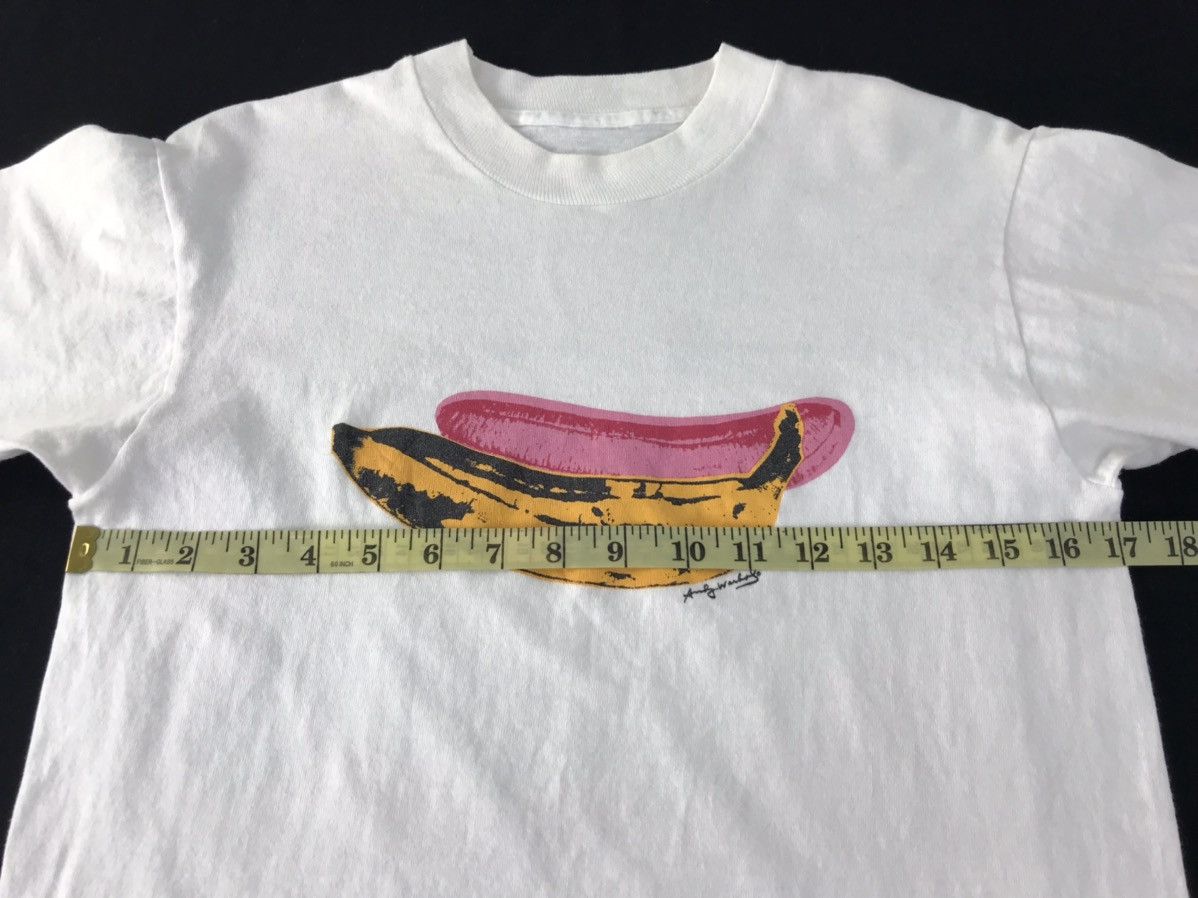 Andy Warhol × Designer × Vintage Vintage 90s Andy Warhol Velvet Underground K1035j Size US S / EU 44-46 / 1 - 9 Thumbnail