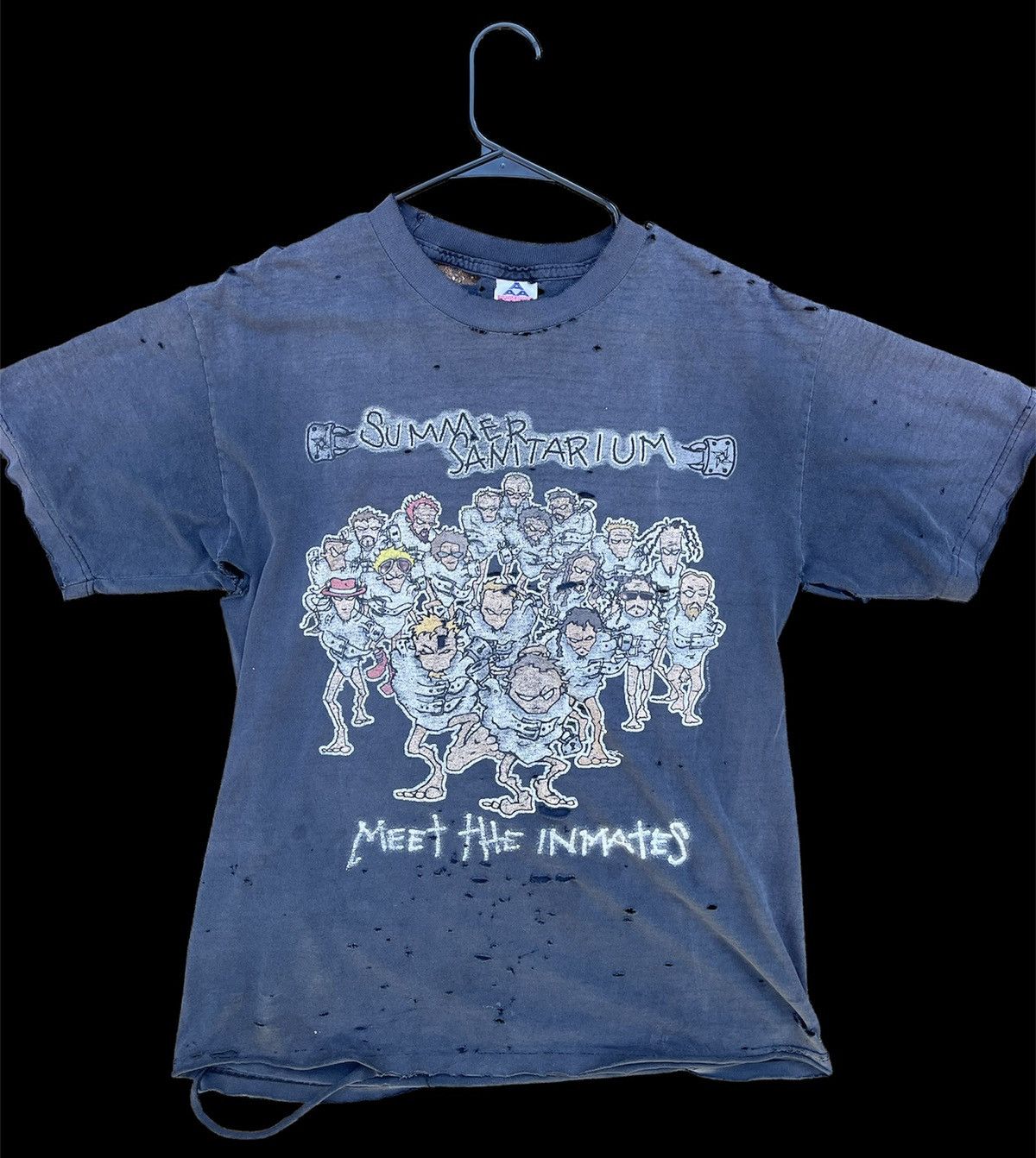 Band Tees × Vintage Vintage Metallica Band Tee Faded Ripped Paper Thin Beauty Size US L / EU 52-54 / 3 - 1 Thumbnail