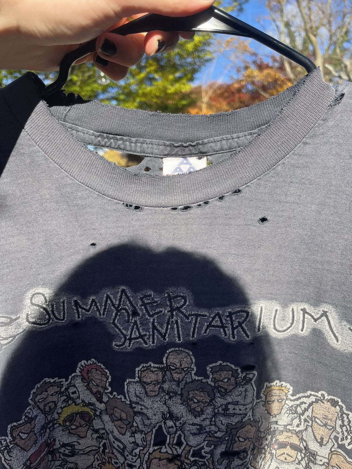 Band Tees × Vintage Vintage Metallica Band Tee Faded Ripped Paper Thin Beauty Size US L / EU 52-54 / 3 - 13 Thumbnail