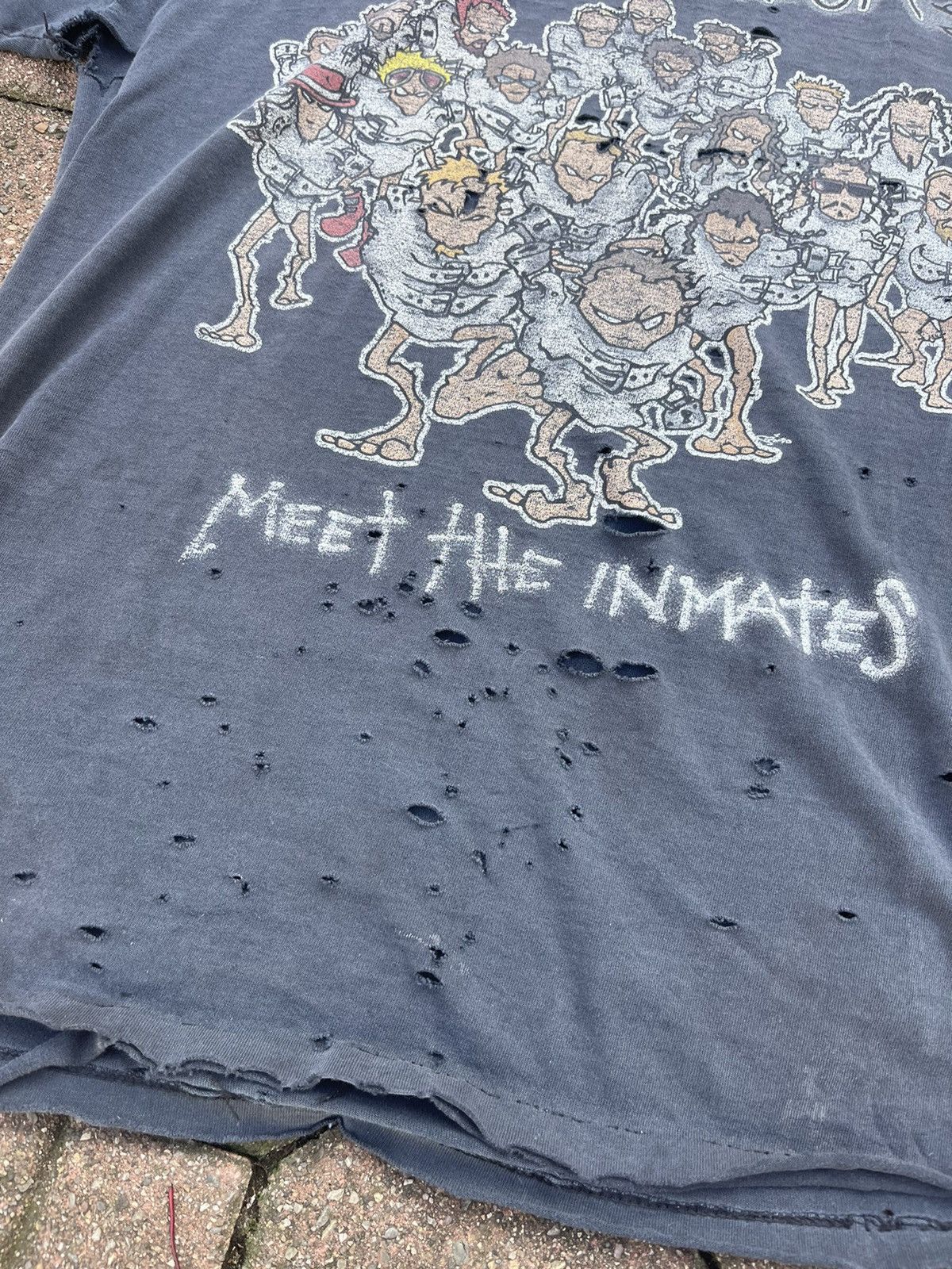 Band Tees × Vintage Vintage Metallica Band Tee Faded Ripped Paper Thin Beauty Size US L / EU 52-54 / 3 - 5 Thumbnail