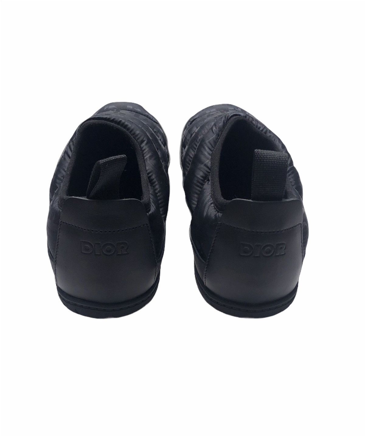Dior Dior Snow Slipper Black Quilted Oblique Technical Fabric Size US 5.5 / EU 38 - 8 Thumbnail