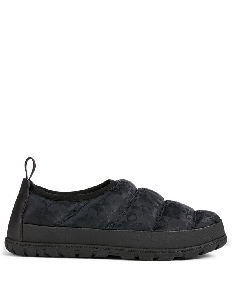 Dior Dior Snow Slipper Black Quilted Oblique Technical Fabric Size US 5.5 / EU 38 - 4 Thumbnail