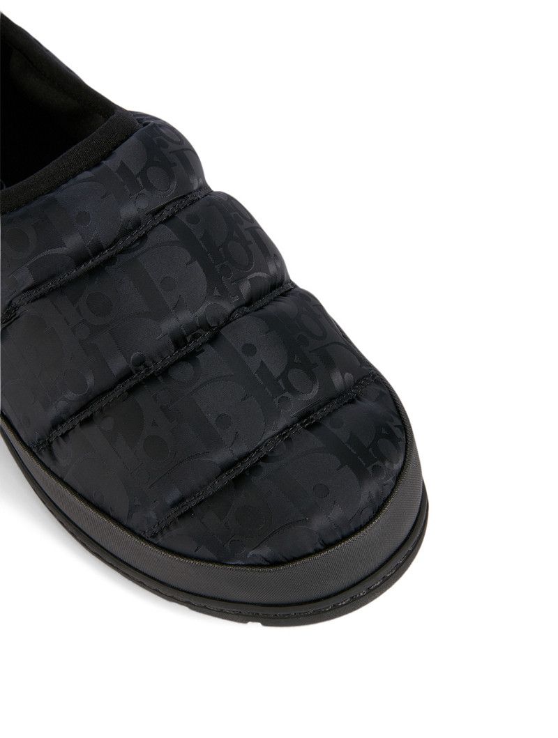 Dior Dior Snow Slipper Black Quilted Oblique Technical Fabric Size US 5.5 / EU 38 - 3 Thumbnail