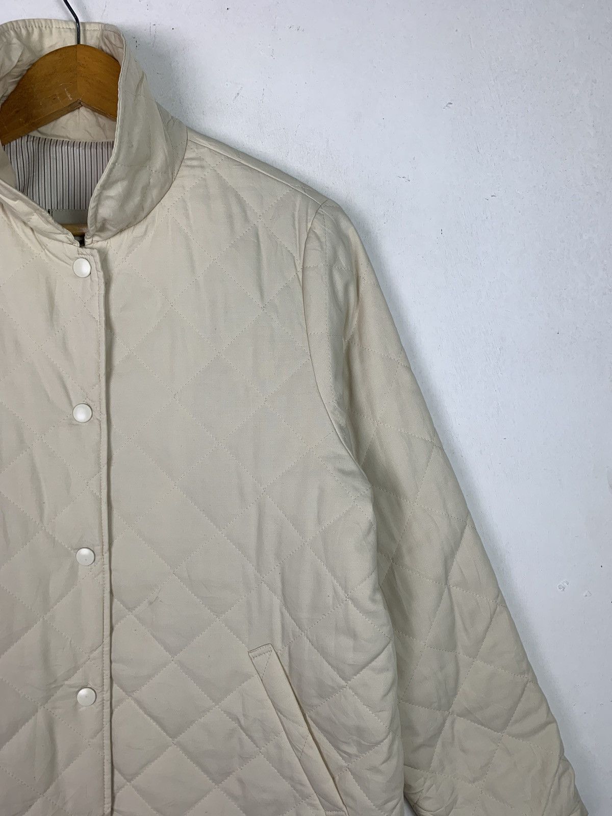 Japanese Brand Vintage Crocodile quilted jacket Size US L / EU 52-54 / 3 - 6 Thumbnail