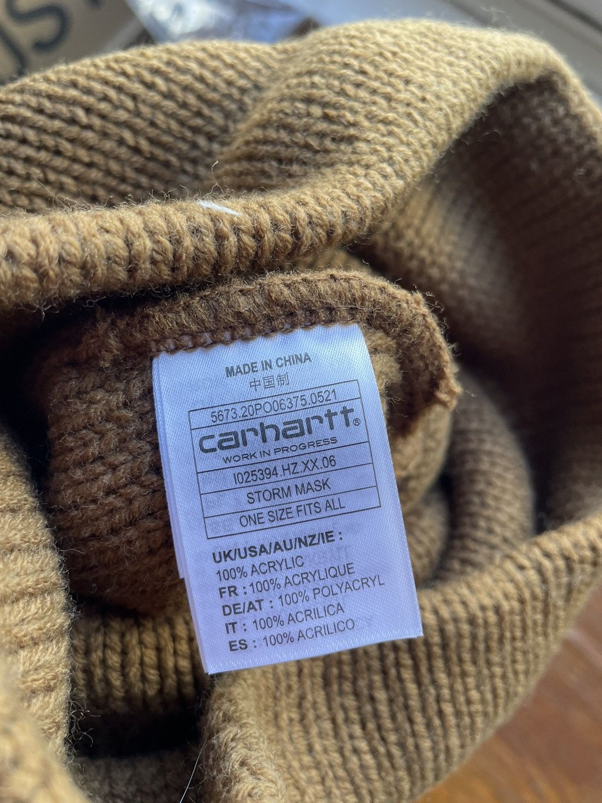 Carhartt Wip Carhartt WIP storm mask balaclava ski Size ONE SIZE - 5 Thumbnail