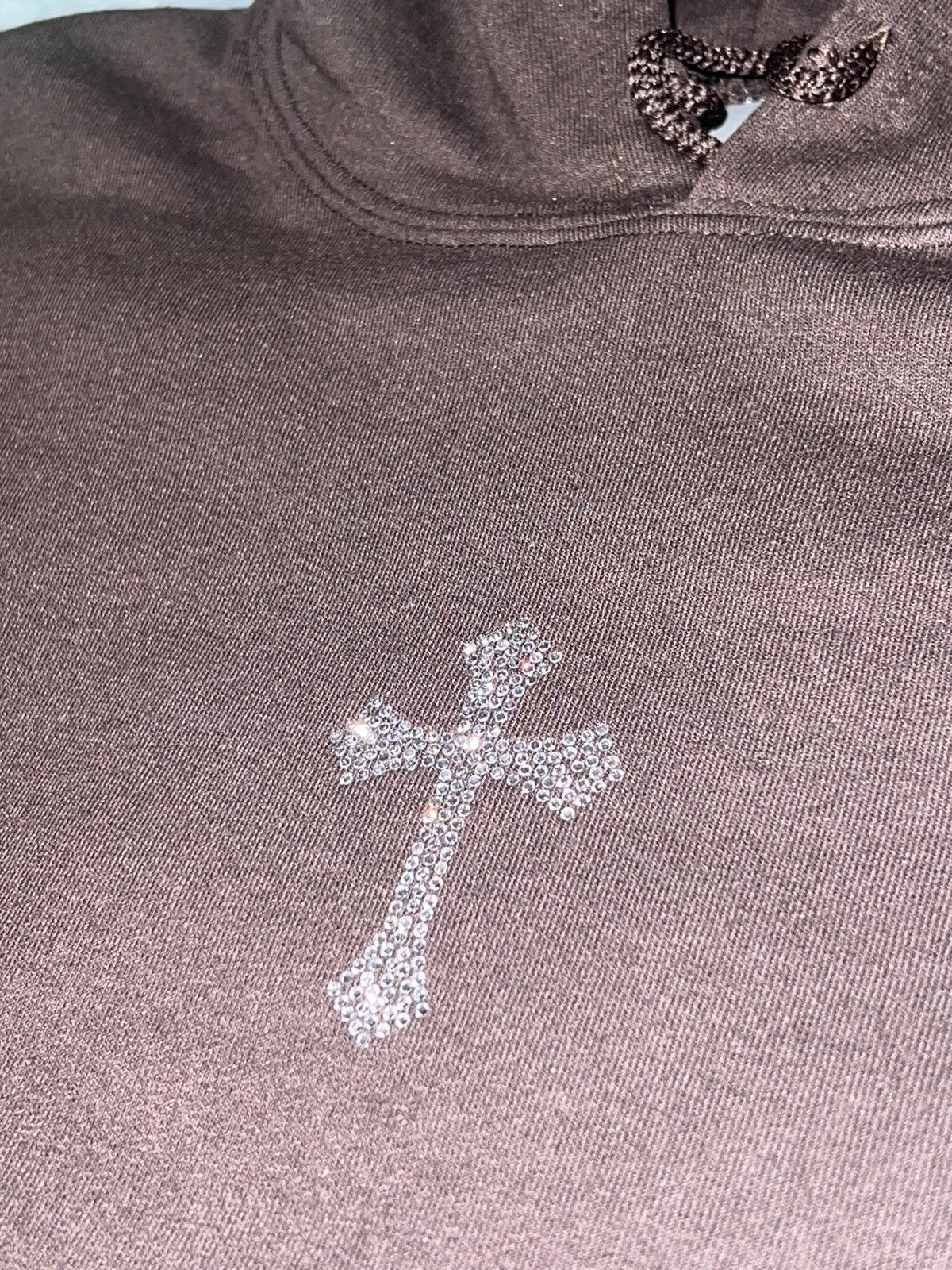 Other Rhinestones Cross Vintage Hoodie Size US M / EU 48-50 / 2 - 6 Thumbnail