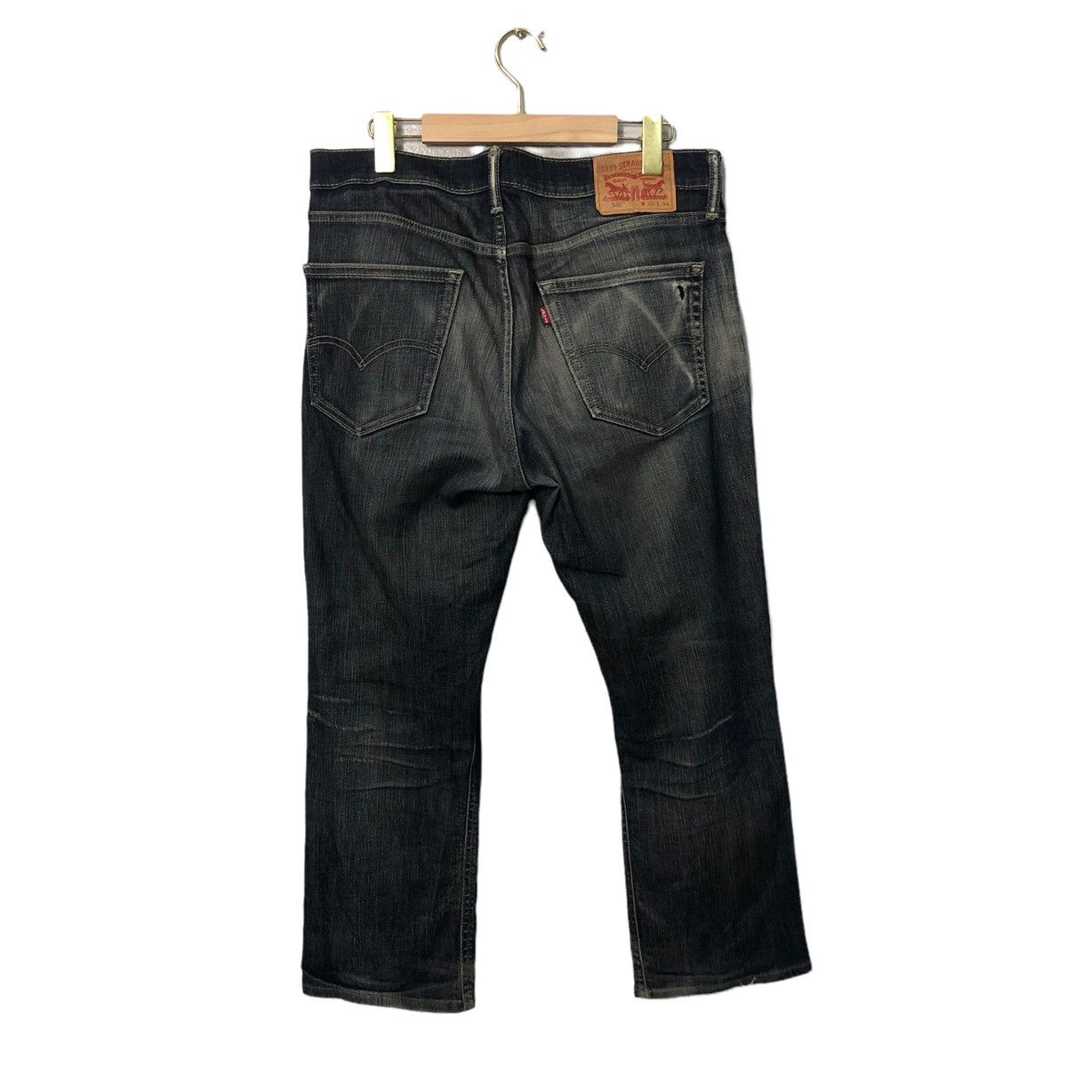 Levi's Vintage Levis Lot 541 Faded Distressed Denim Pants W35 Size US 35 - 5 Thumbnail