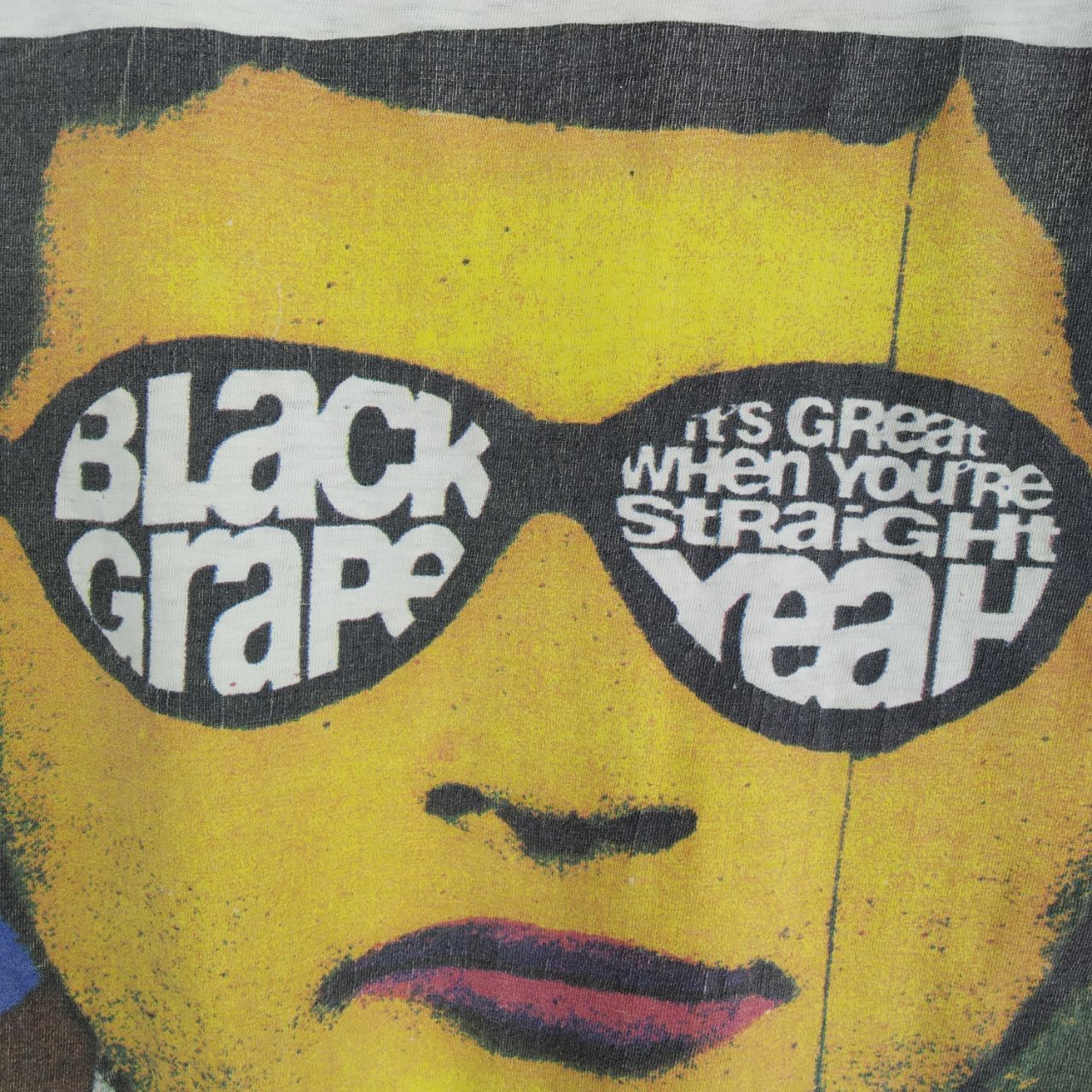 Band Tees Vintage 90s Black Grape Alternative Rock Band Britpop Promo Size US L / EU 52-54 / 3 - 6 Thumbnail