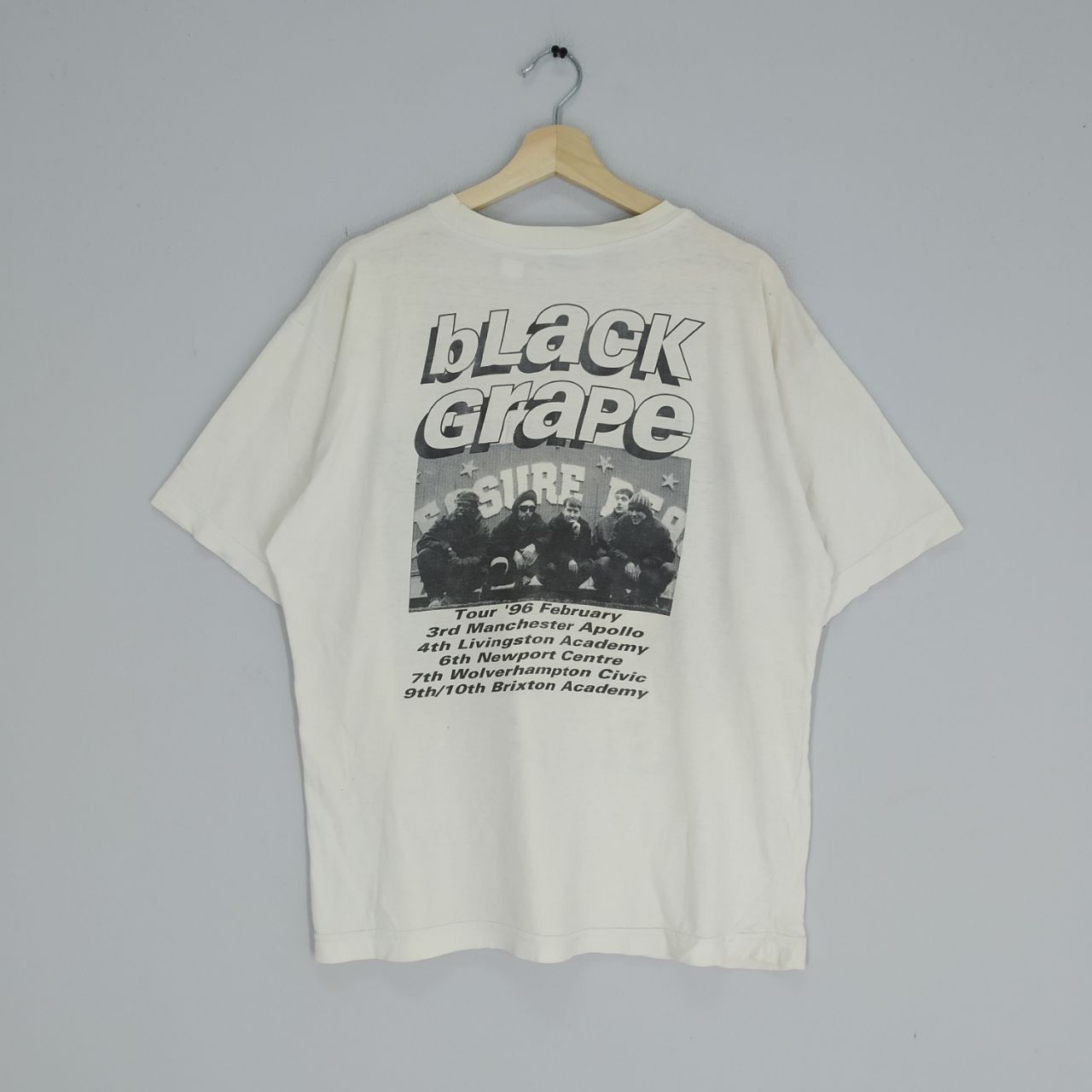 Band Tees Vintage 90s Black Grape Alternative Rock Band Britpop Promo Size US L / EU 52-54 / 3 - 2 Thumbnail