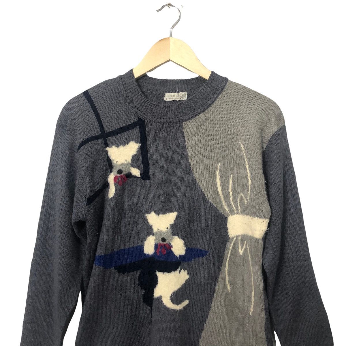 Aran Isles Knitwear Vintage More Criss Crewneck Knitwear Sweater Jumper Size US S / EU 44-46 / 1 - 4 Thumbnail