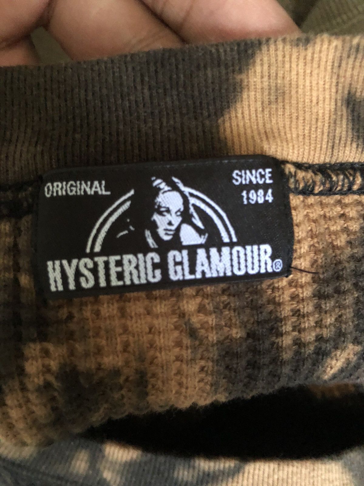 Hysteric Glamour Vtg Hysteric Glamour Embroidery Logo Tie Dye Short Sleeve Size US M / EU 48-50 / 2 - 10 Thumbnail