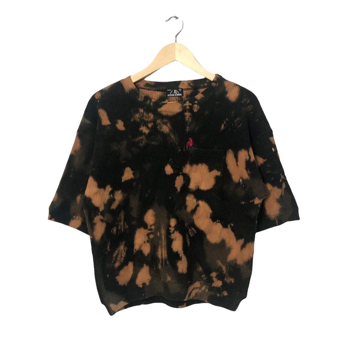 Hysteric Glamour Vtg Hysteric Glamour Embroidery Logo Tie Dye Short Sleeve Size US M / EU 48-50 / 2 - 1 Thumbnail