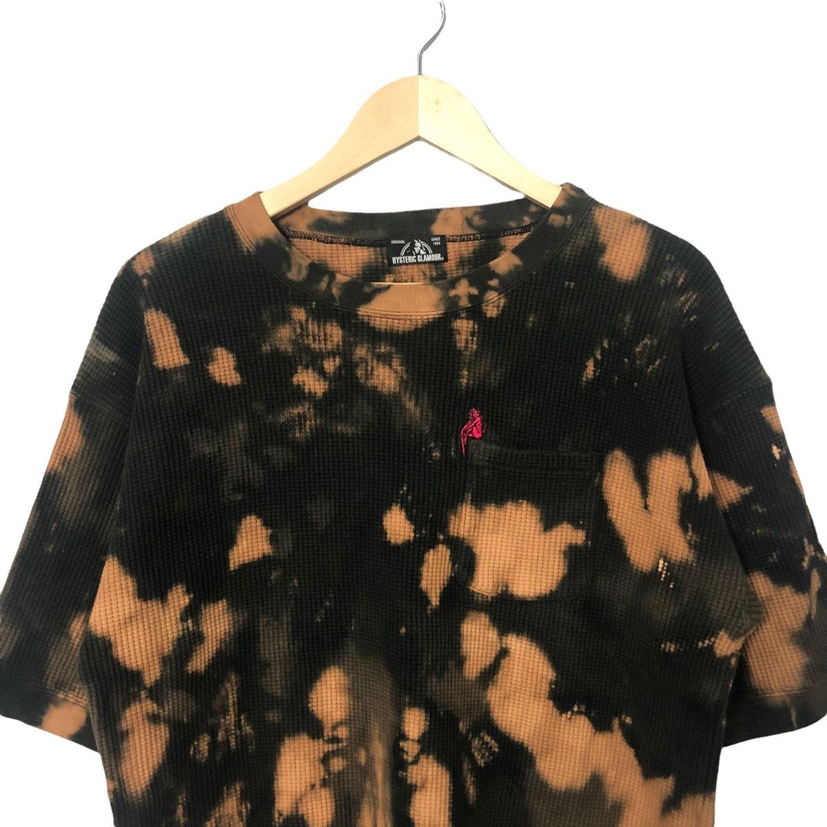 Hysteric Glamour Vtg Hysteric Glamour Embroidery Logo Tie Dye Short Sleeve Size US M / EU 48-50 / 2 - 4 Thumbnail