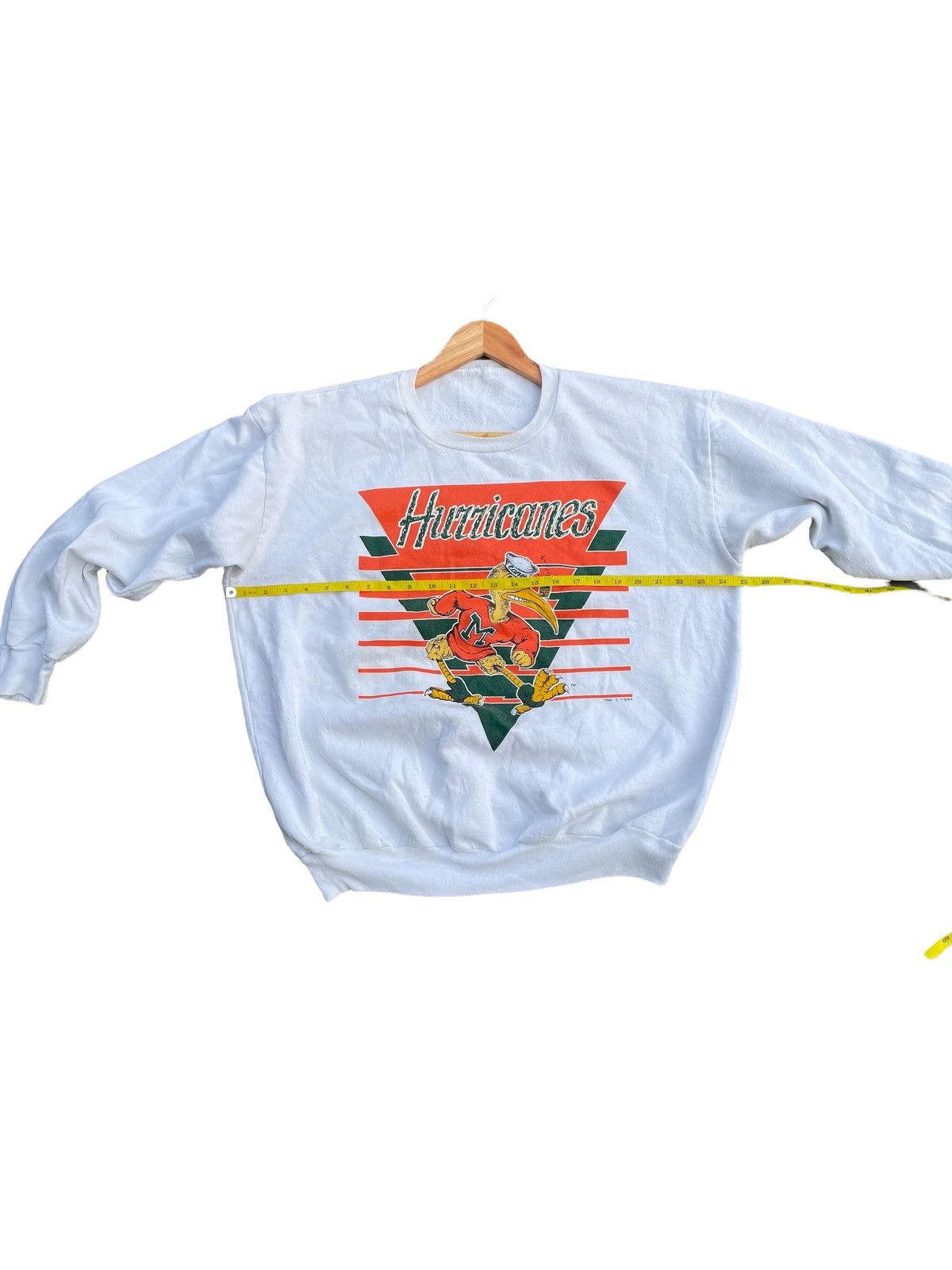 Vintage Vintage Miami Hurricanes Sweatshirt Size US XL / EU 56 / 4 - 2 Thumbnail
