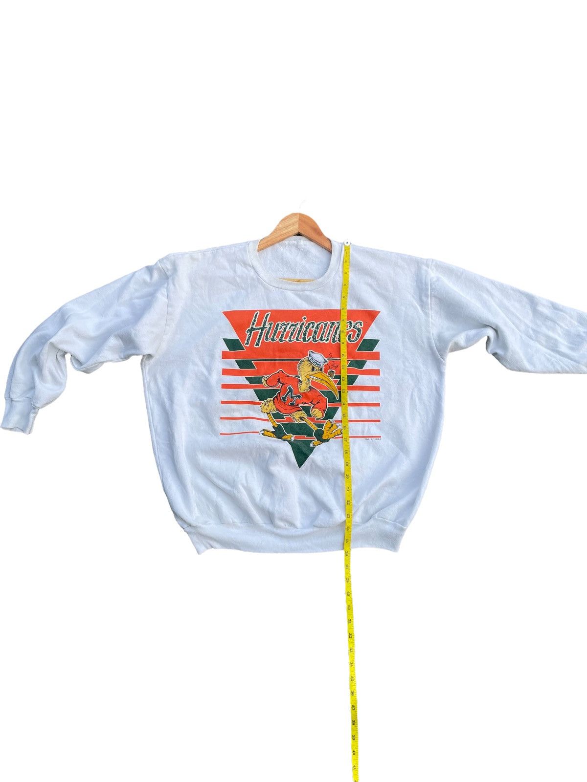Vintage Vintage Miami Hurricanes Sweatshirt Size US XL / EU 56 / 4 - 3 Thumbnail