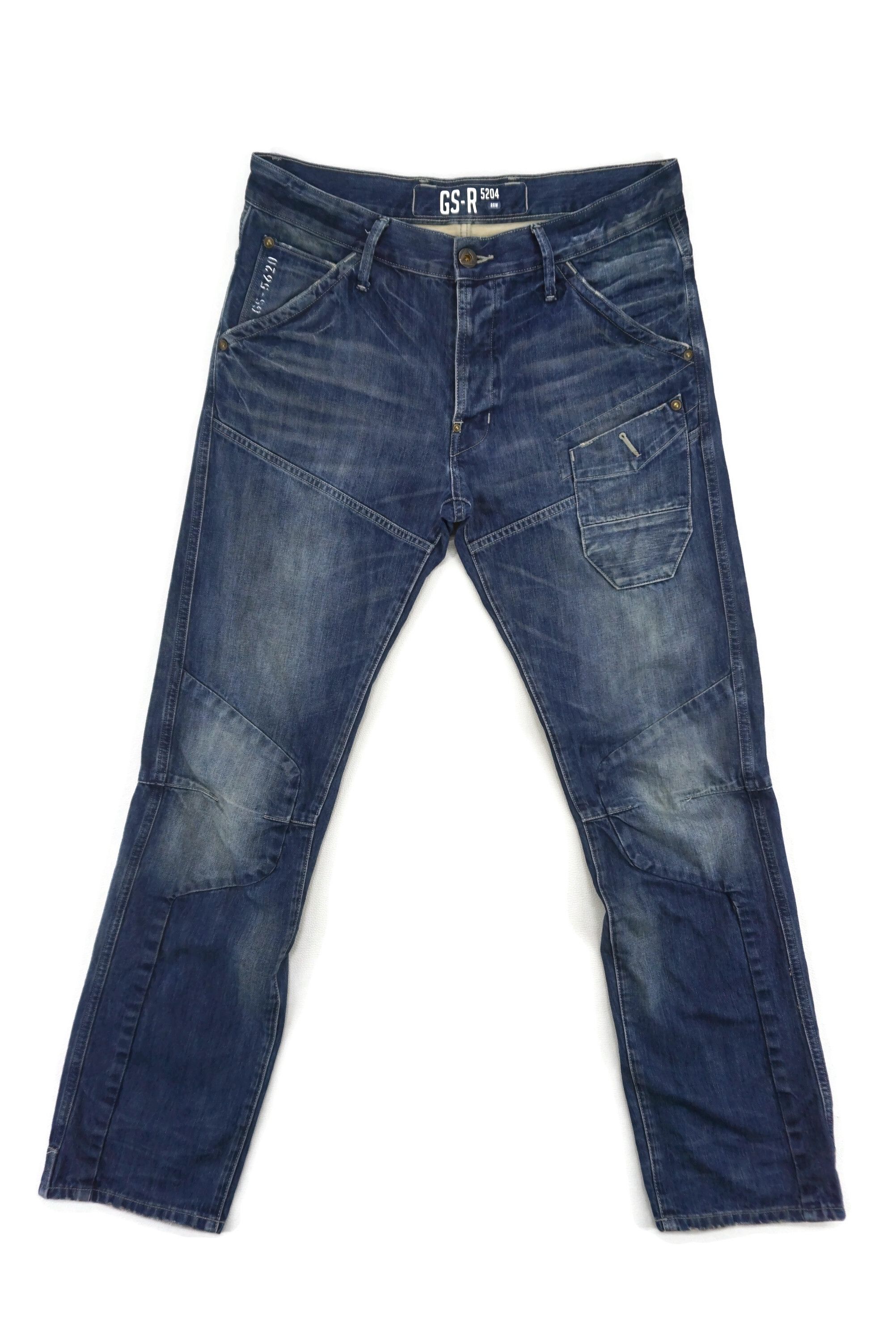 image of G Star Raw x Gstar Raw Gstar 5204 Patchwork Jeans Pants in Blue, Men's (Size 34)