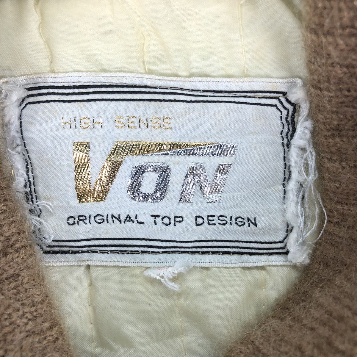Japanese Brand Vintage 80's Bomber Style Ziper Jacket by VON Size US M / EU 48-50 / 2 - 15 Thumbnail