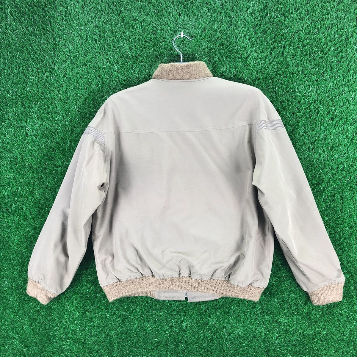 Japanese Brand Vintage 80's Bomber Style Ziper Jacket by VON Size US M / EU 48-50 / 2 - 4 Thumbnail