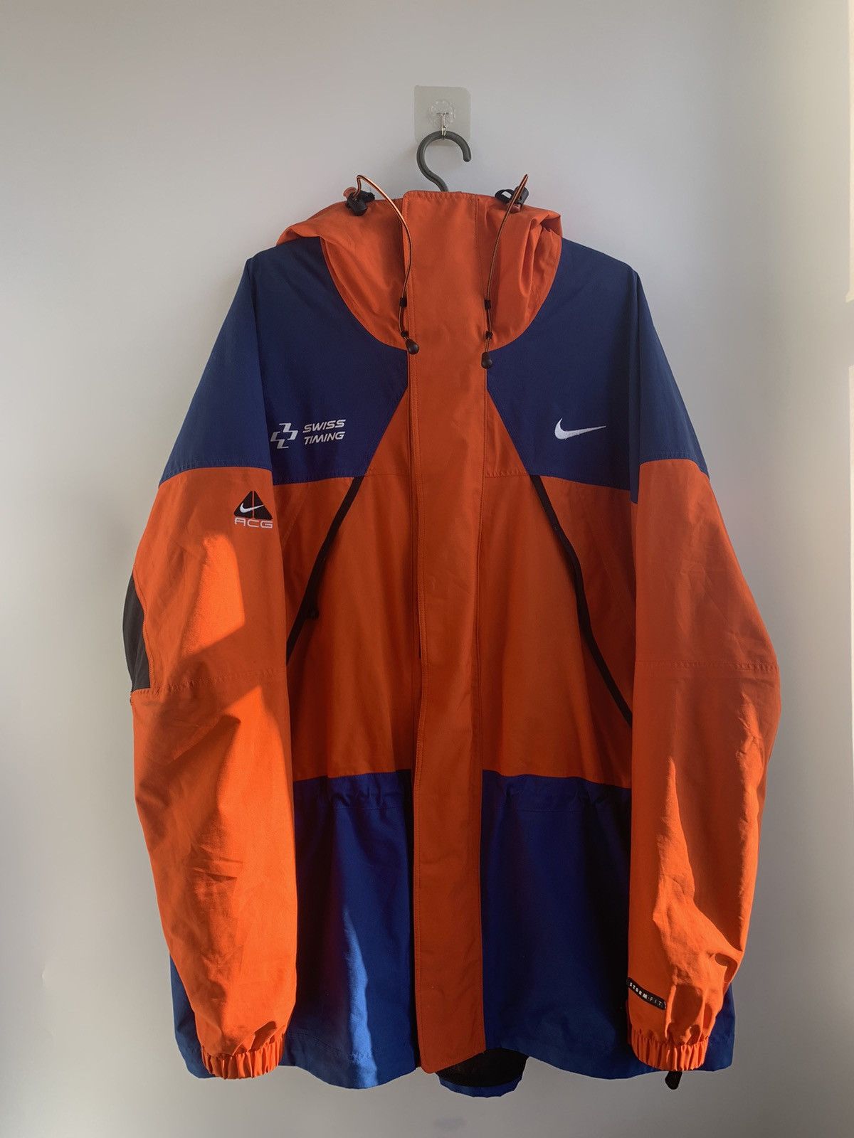 image of Archival Clothing x Nike Acg Vintage Nike Acg Storm Fit Jacket in Orange, Men's (Size XL)