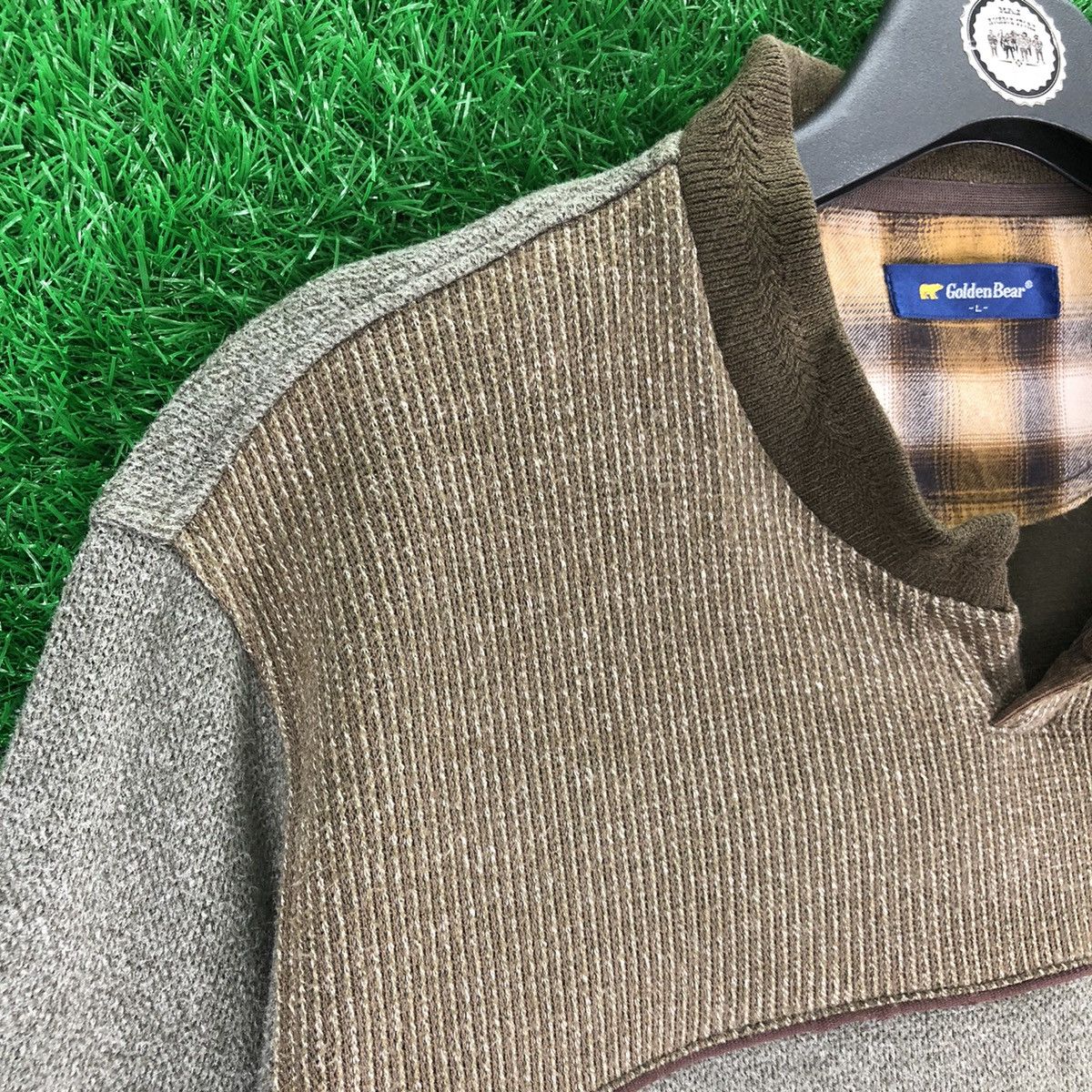 Golden Bear Vintage Knit Sweater V Neck Single Pocket by Golden Bear Size US L / EU 52-54 / 3 - 2 Thumbnail
