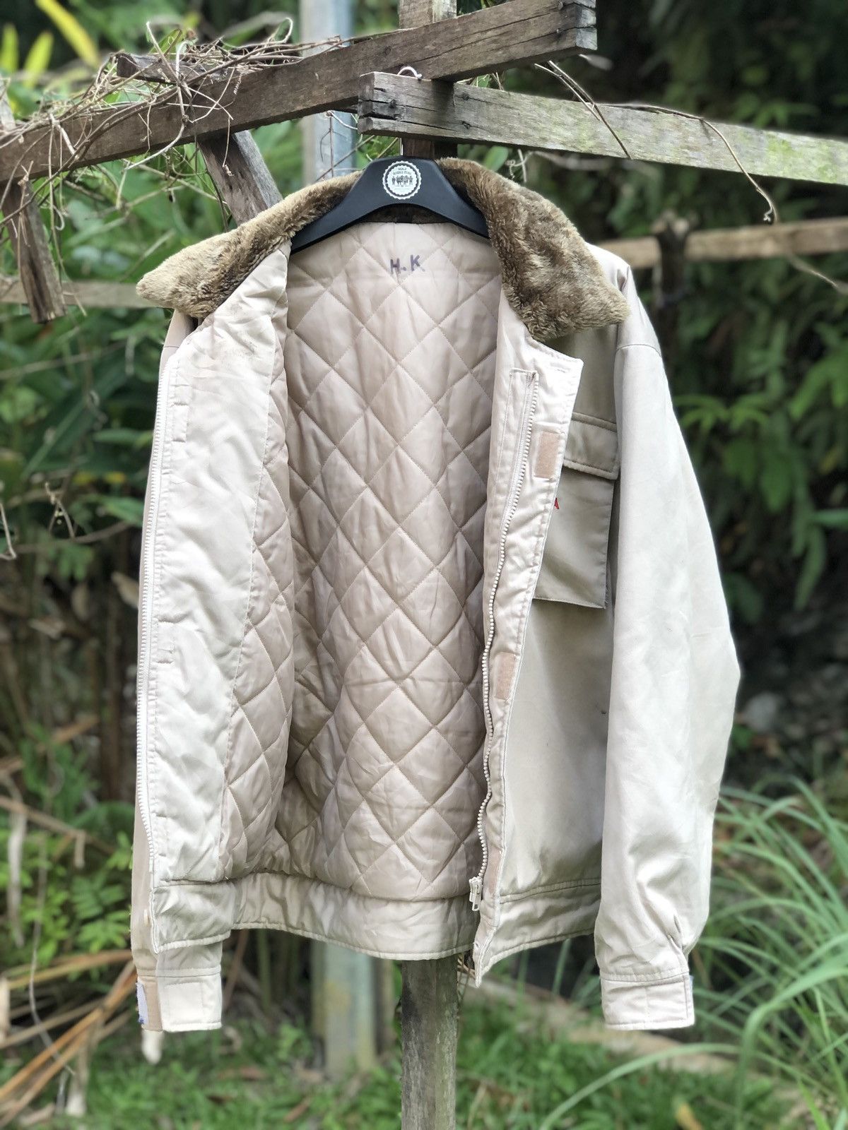 Uniform Wares Vintage 90's Toyota Work Zipper Jacket Quilter Puffer Lining Size US XL / EU 56 / 4 - 7 Thumbnail