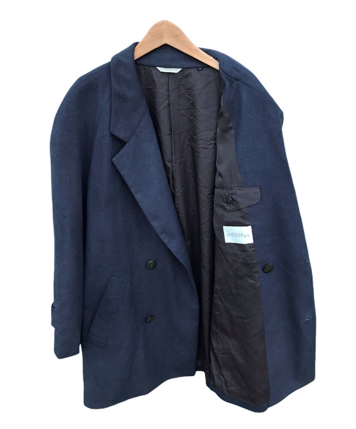 Givenchy Givency double breast wool coat Size US M / EU 48-50 / 2 - 2 Thumbnail