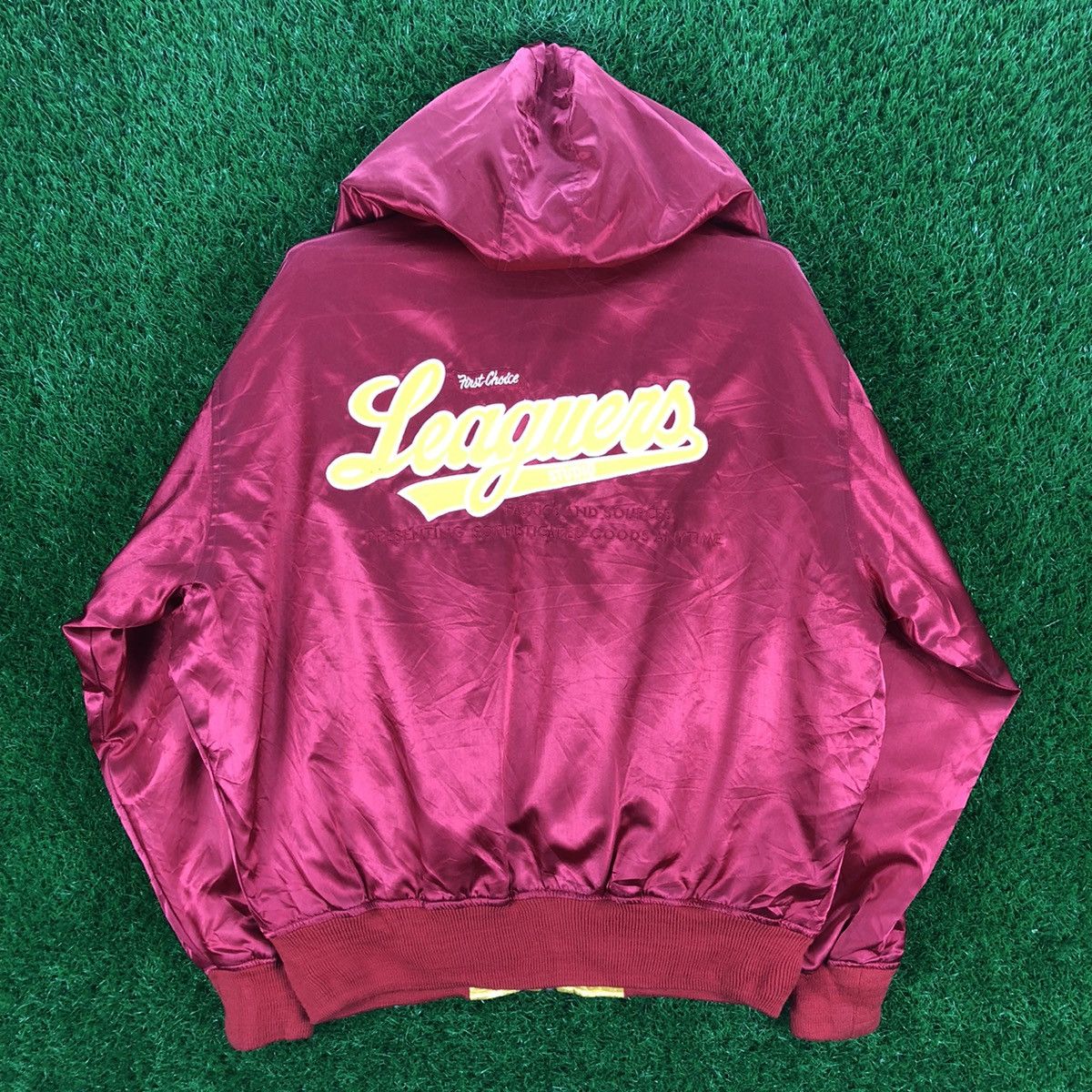 Vintage Vintage Newport Stadium Member Varsity Hoodie Jacket Size US XL / EU 56 / 4 - 4 Thumbnail