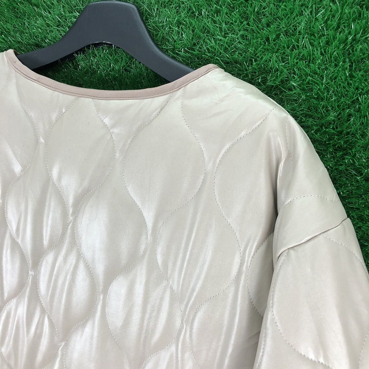 Japanese Brand Puffer Liner PU Leather Military Style by Olive des Olive Size US L / EU 52-54 / 3 - 5 Thumbnail
