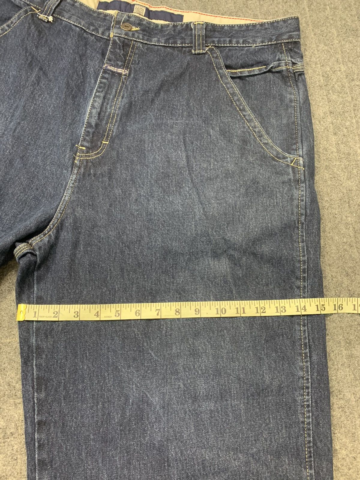 Marithe + Francois Girbaud Marithe Francois Girbaud Carpenter Indigo Denim Jeans Size US 42 / EU 58 - 13 Thumbnail