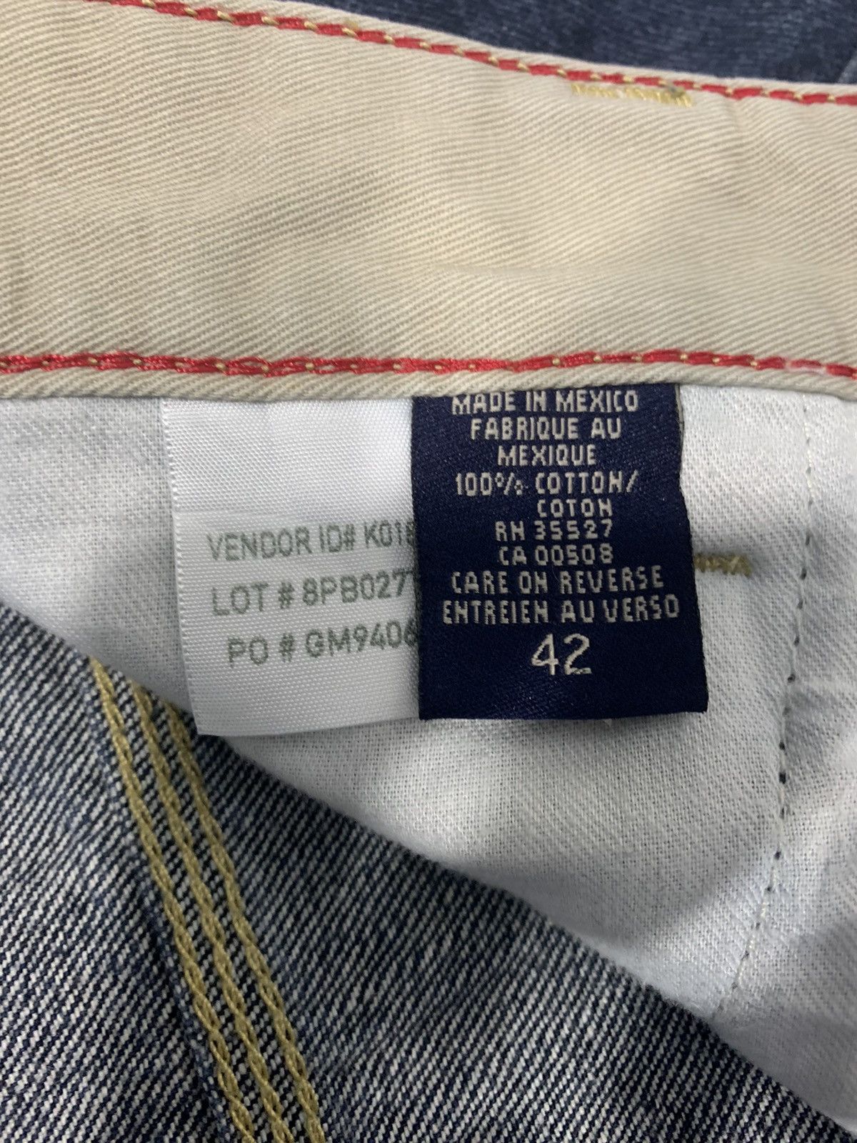 Marithe + Francois Girbaud Marithe Francois Girbaud Carpenter Indigo Denim Jeans Size US 42 / EU 58 - 10 Thumbnail