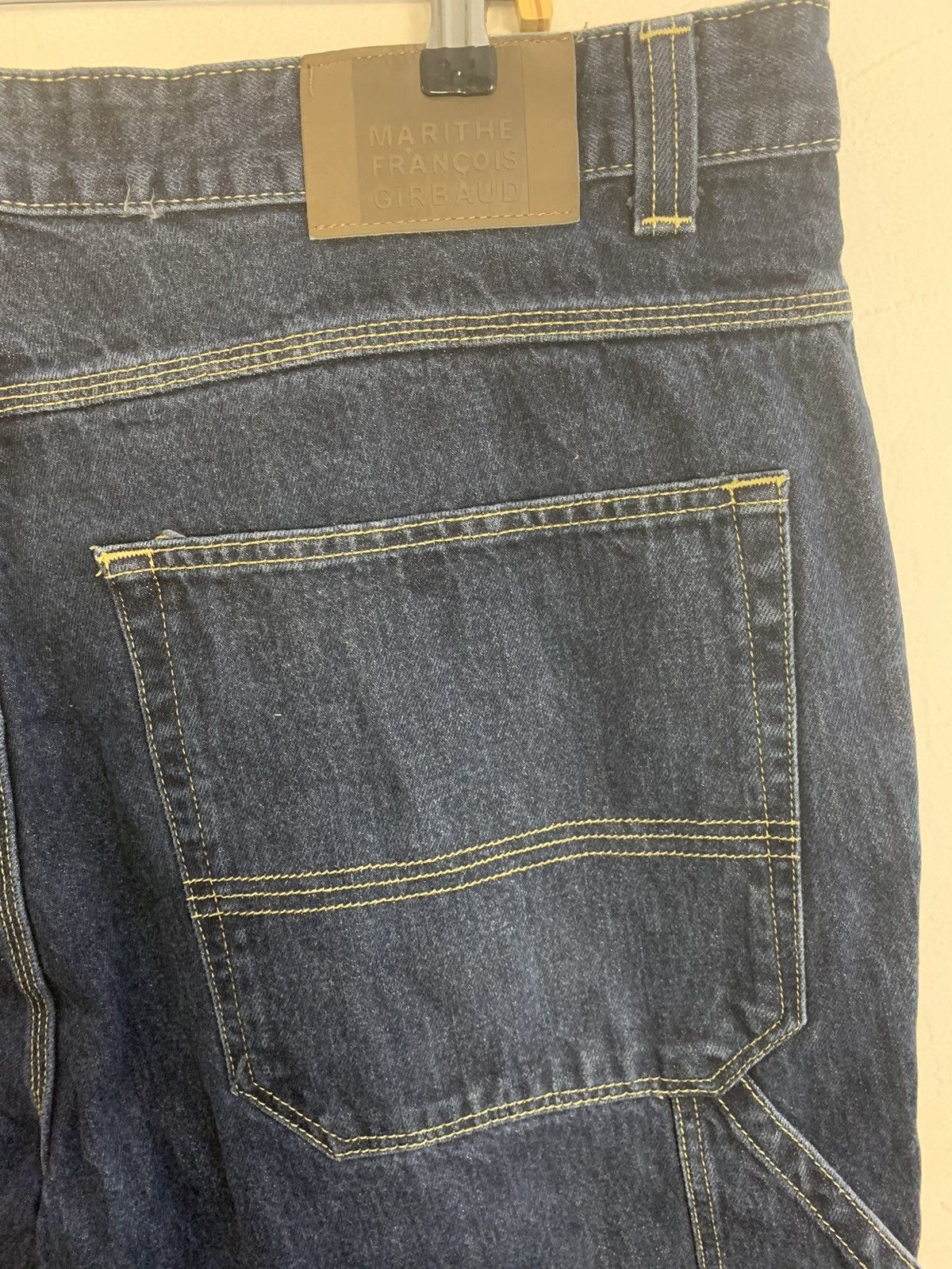 Marithe + Francois Girbaud Marithe Francois Girbaud Carpenter Indigo Denim Jeans Size US 42 / EU 58 - 8 Thumbnail