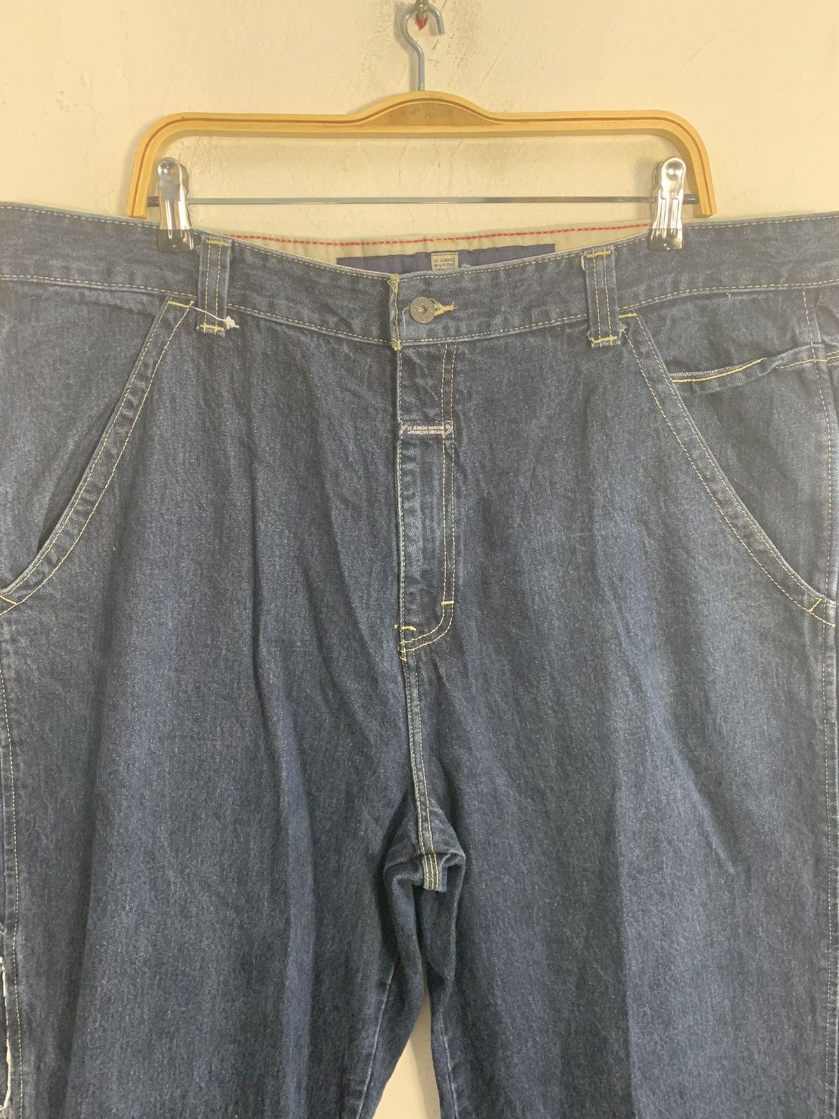 Marithe + Francois Girbaud Marithe Francois Girbaud Carpenter Indigo Denim Jeans Size US 42 / EU 58 - 5 Thumbnail