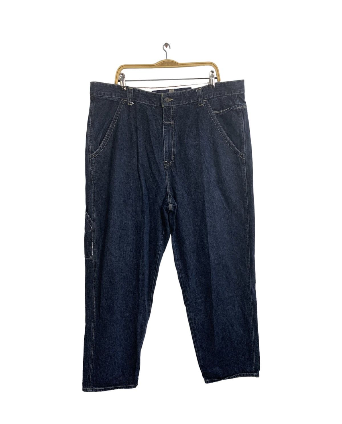 Marithe + Francois Girbaud Marithe Francois Girbaud Carpenter Indigo Denim Jeans Size US 42 / EU 58 - 2 Thumbnail