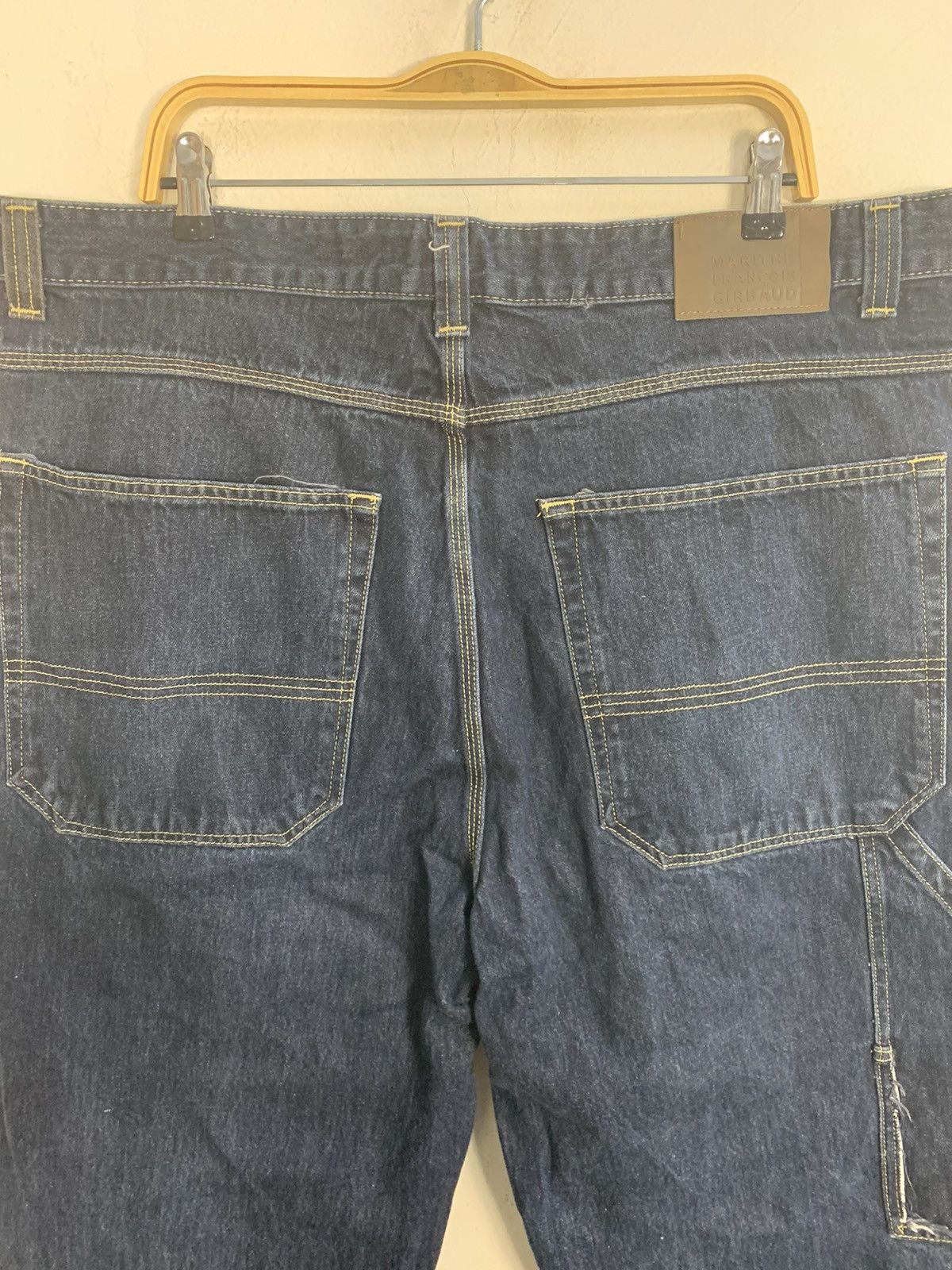Marithe + Francois Girbaud Marithe Francois Girbaud Carpenter Indigo Denim Jeans Size US 42 / EU 58 - 7 Thumbnail
