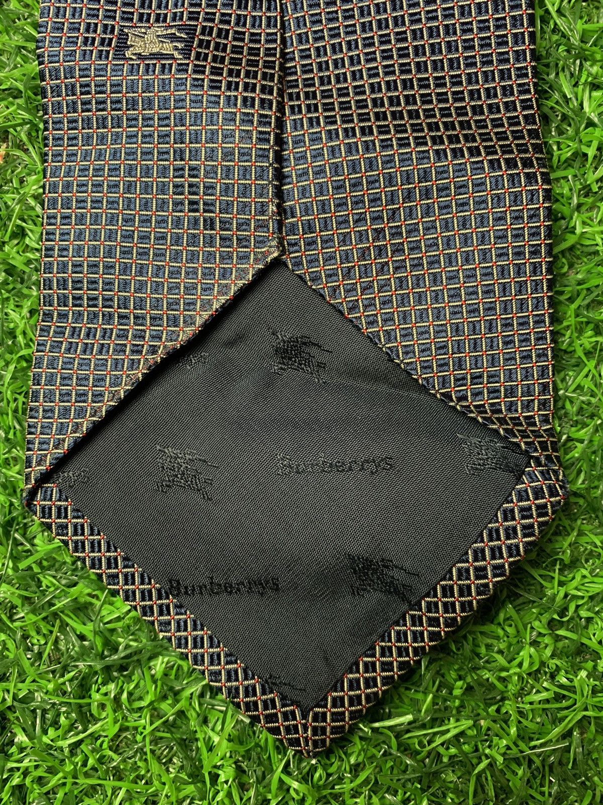 Burberry Burberry Neck Tie Monogram Logo Size ONE SIZE - 4 Thumbnail