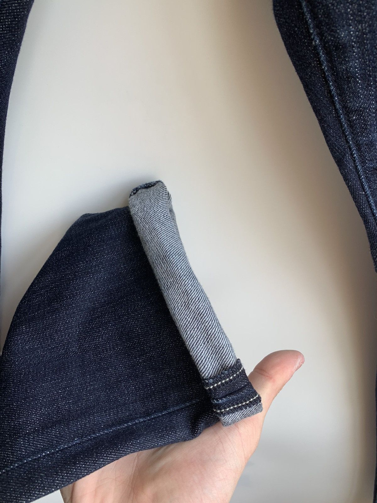 True Religion True Religion Rocco Dark Blue Denim Relaxed Skinny Jeans Size US 33 - 5 Thumbnail