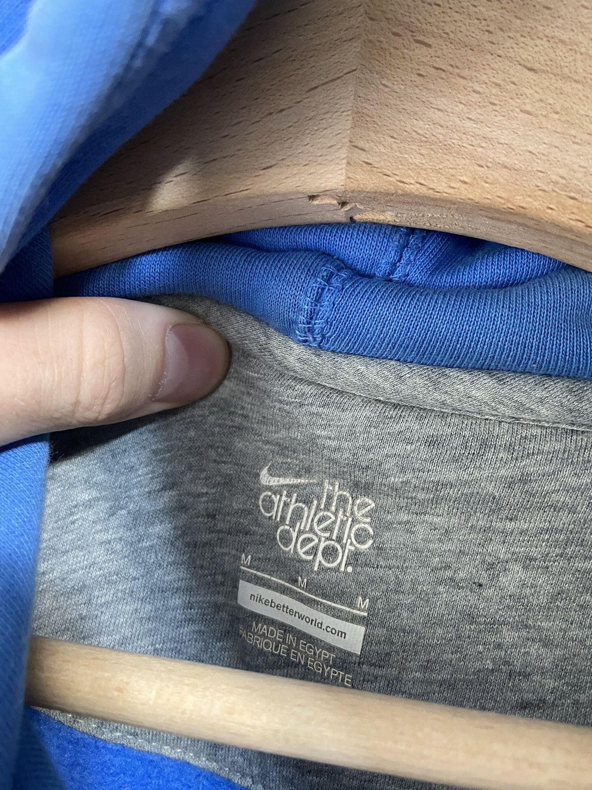 Vintage Nike Vintage Basic Hoodie Mini Swoosh Logo Size US M / EU 48-50 / 2 - 3 Thumbnail