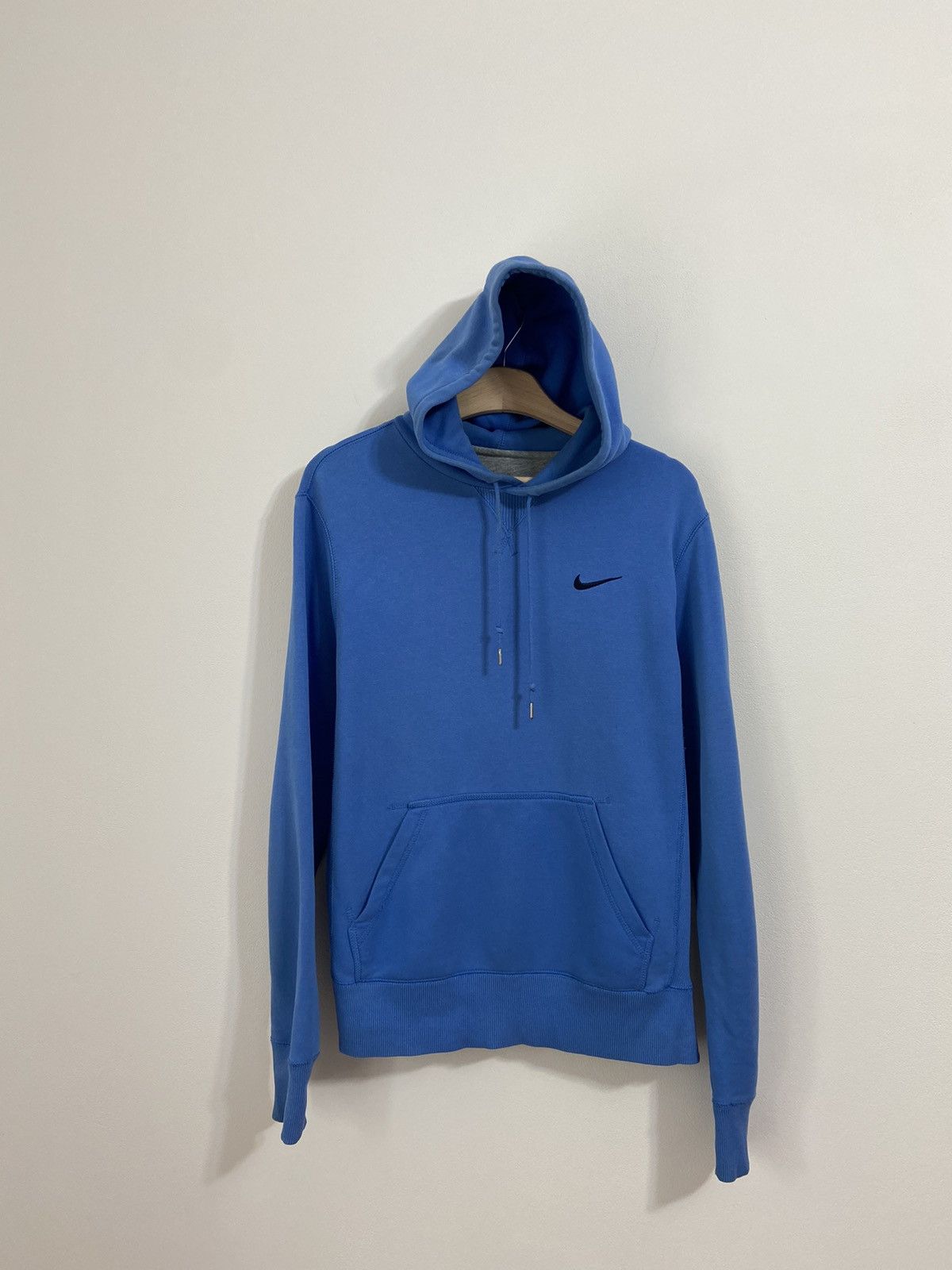 Vintage Nike Vintage Basic Hoodie Mini Swoosh Logo Size US M / EU 48-50 / 2 - 1 Thumbnail