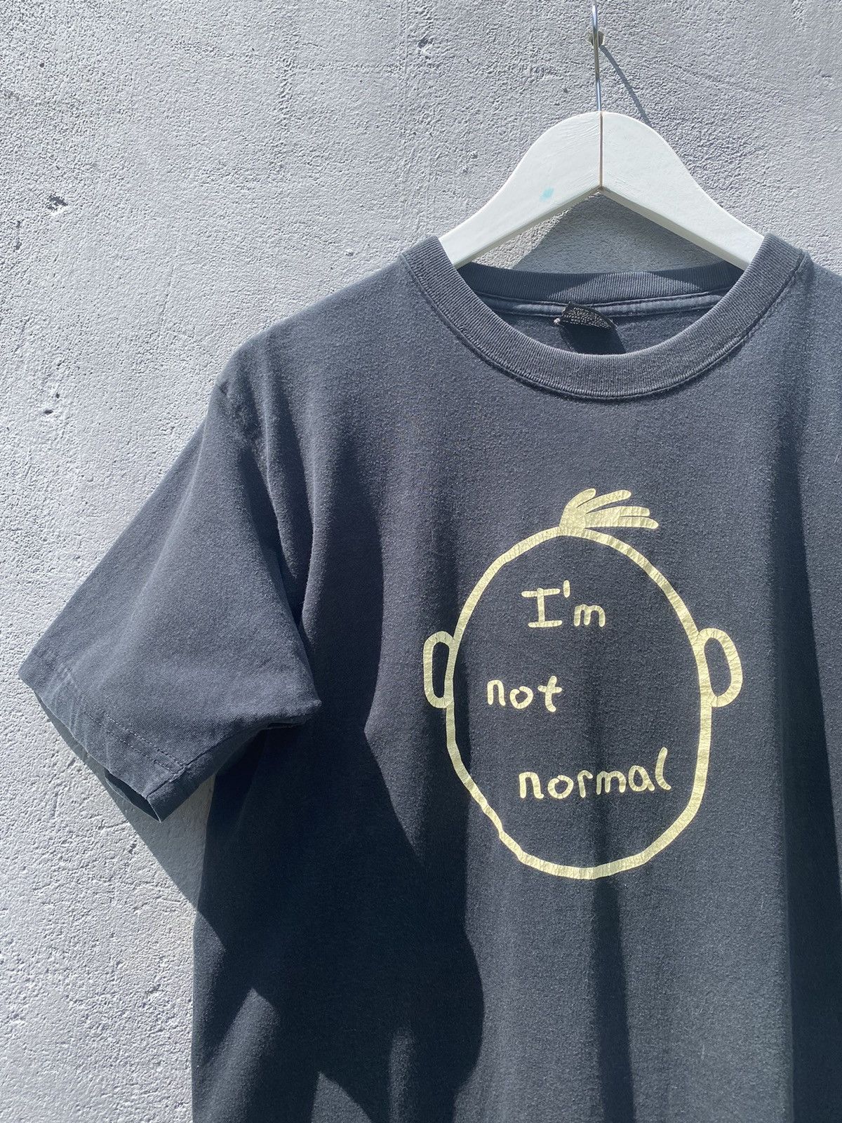 Band Tees Vintage 90s I AM NOT NORMAL Ironic Tee Size US L / EU 52-54 / 3 - 2 Thumbnail