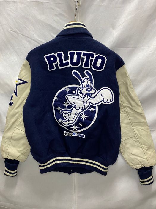Vintage Vintage Disney Cast Pluto Varsity Jacket | Grailed
