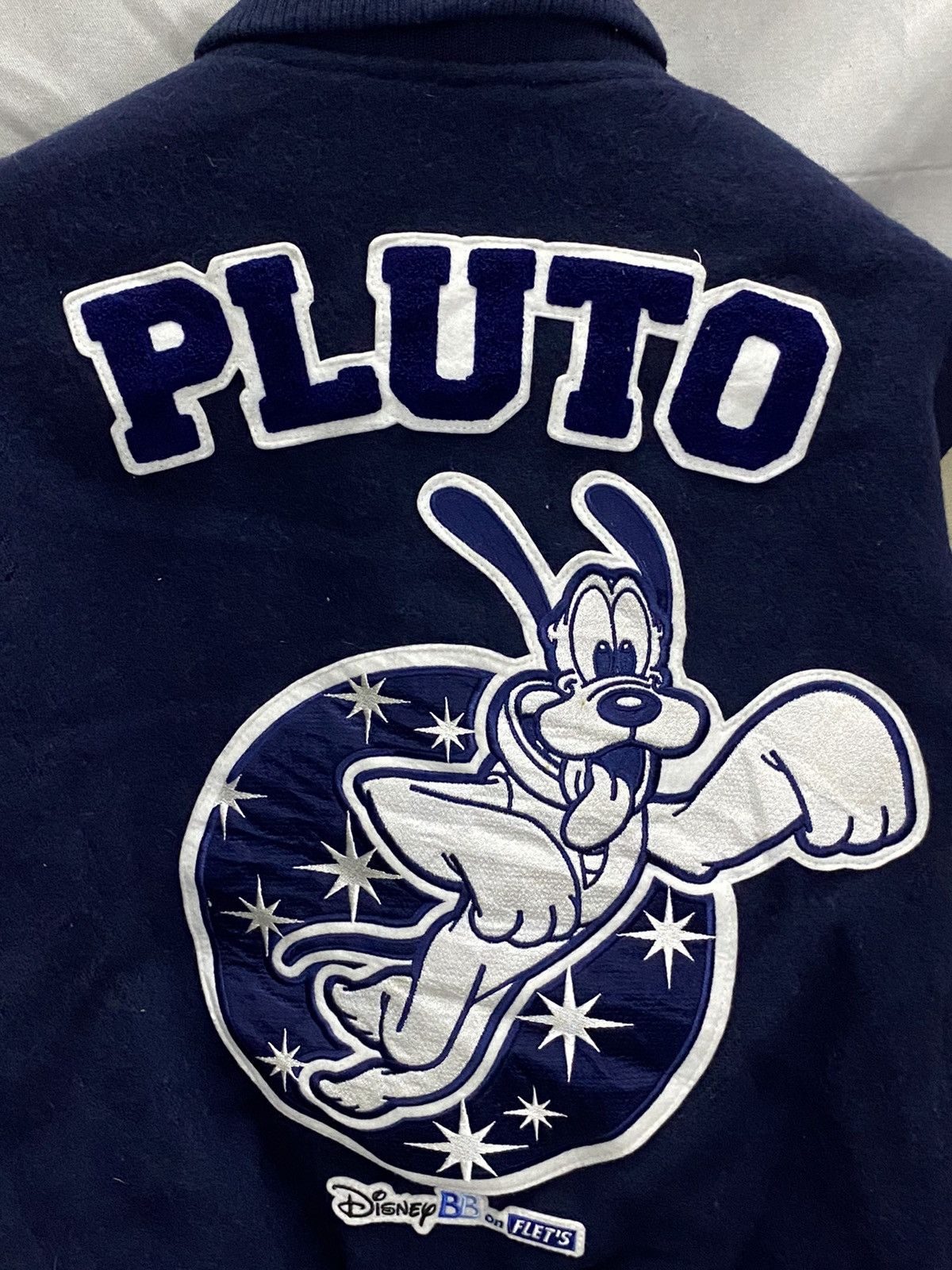 Disney Vintage Disney Cast Pluto Varsity Jacket Size US S / EU 44-46 / 1 - 3 Thumbnail
